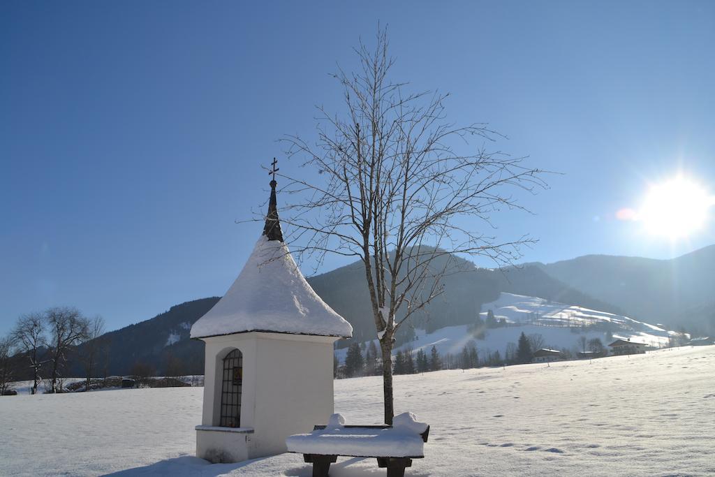 Pension Restaurant Dorfalm Leogang Luaran gambar