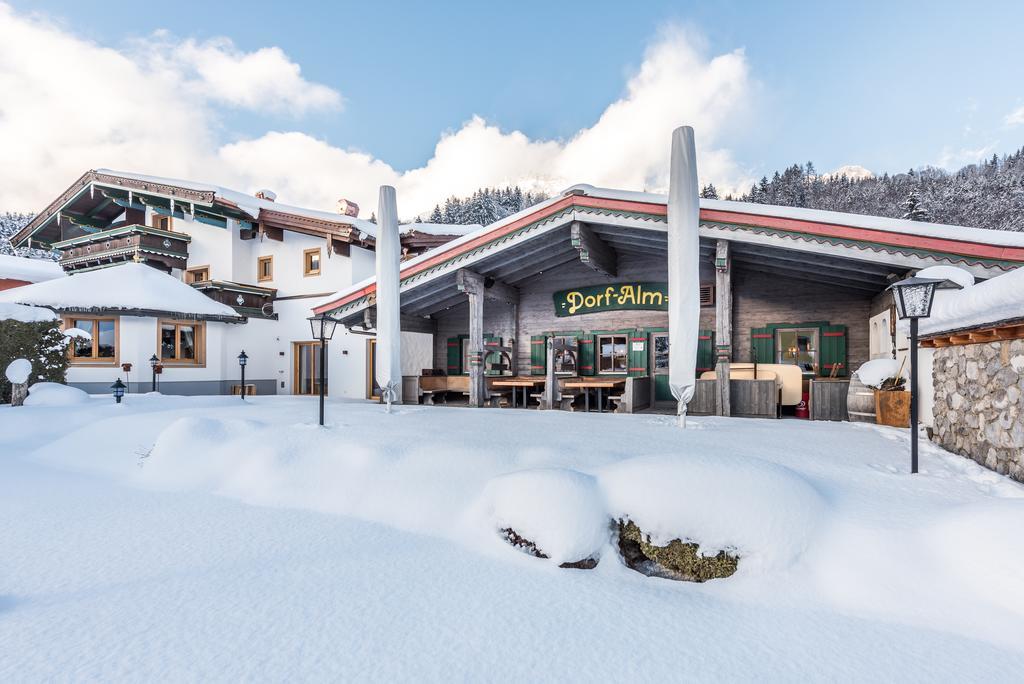Pension Restaurant Dorfalm Leogang Luaran gambar