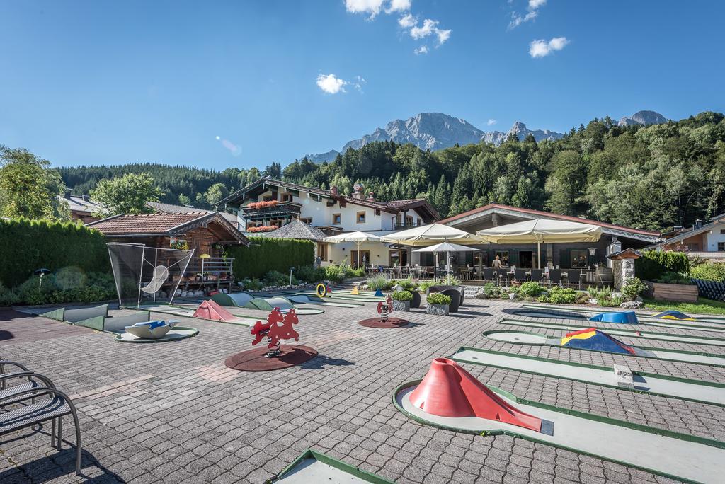 Pension Restaurant Dorfalm Leogang Luaran gambar