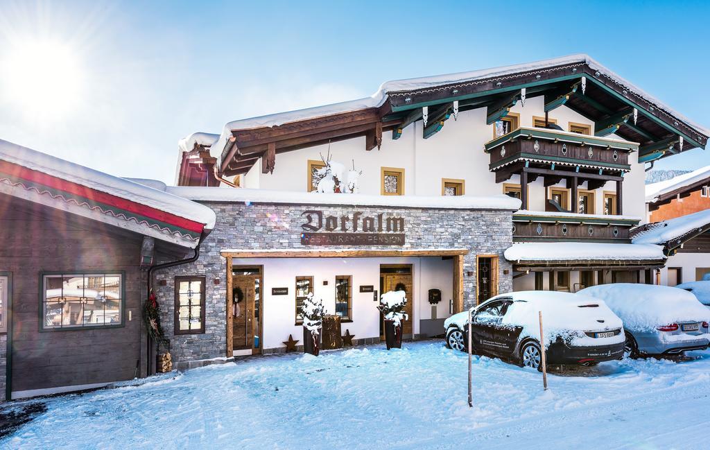 Pension Restaurant Dorfalm Leogang Luaran gambar