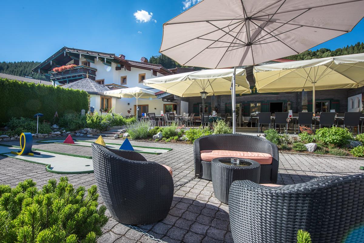 Pension Restaurant Dorfalm Leogang Luaran gambar