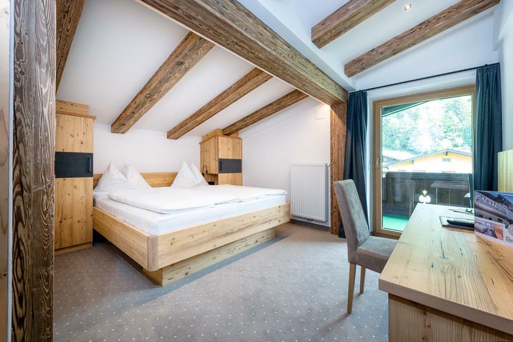 Pension Restaurant Dorfalm Leogang Luaran gambar